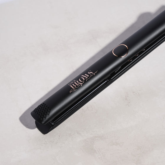 Black & Rose Gold Flat Iron