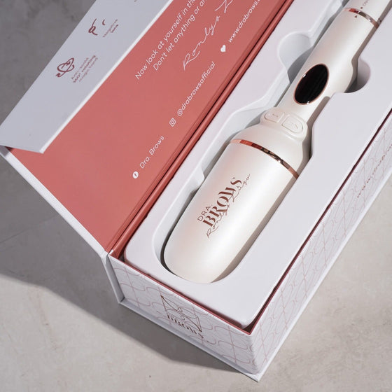 White & Rose Gold LIMITED EDITION Hair Curler